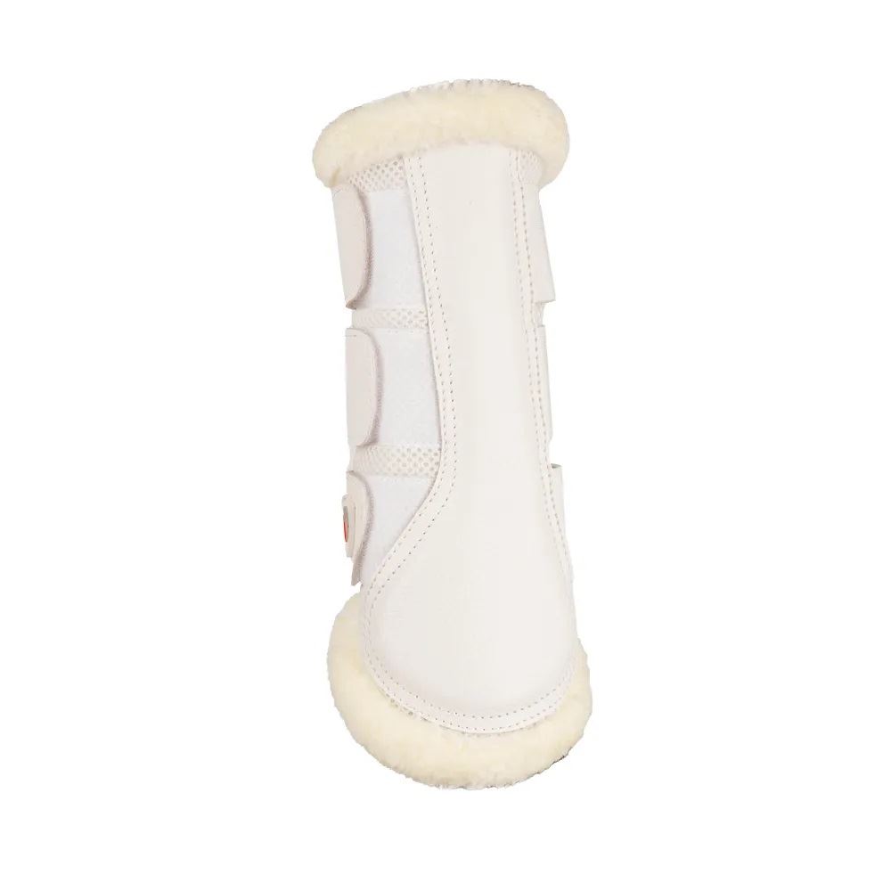 ProReaction Performance Air Mesh Brushing Boots by Hy Equestrian (White)