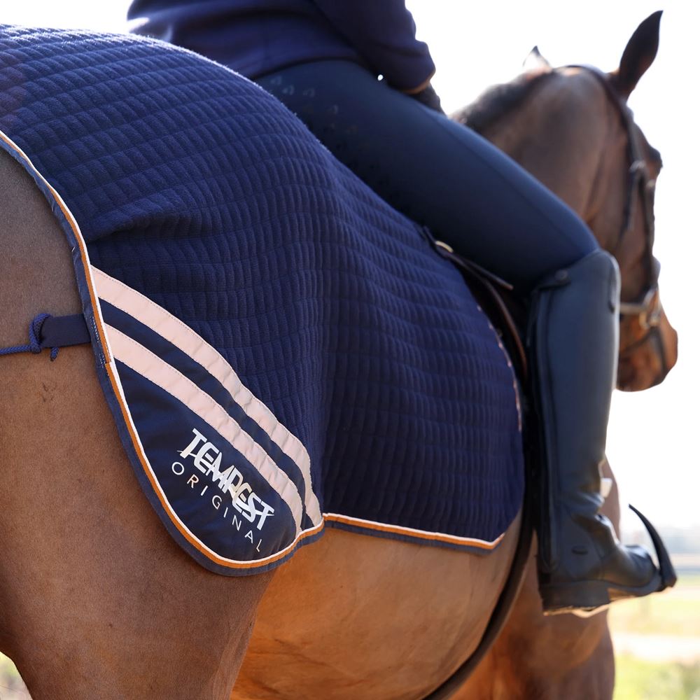 Shires Tempest Tech Cooler Quarter Sheet (Navy)