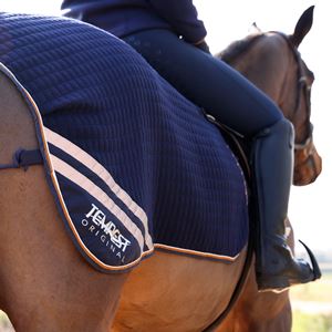 Shires Tempest Tech Cooler Quarter Sheet (Navy)