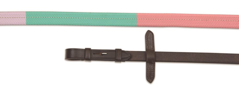 Shires Aviemore Rubber grip Training Covered Reins