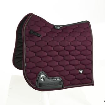 Shires Arma Eltar Dressage Saddlecloth (Black Cherry)