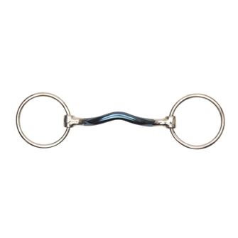 Shires Blue Sweet Iron Loose Ring with Mullen Mouth
