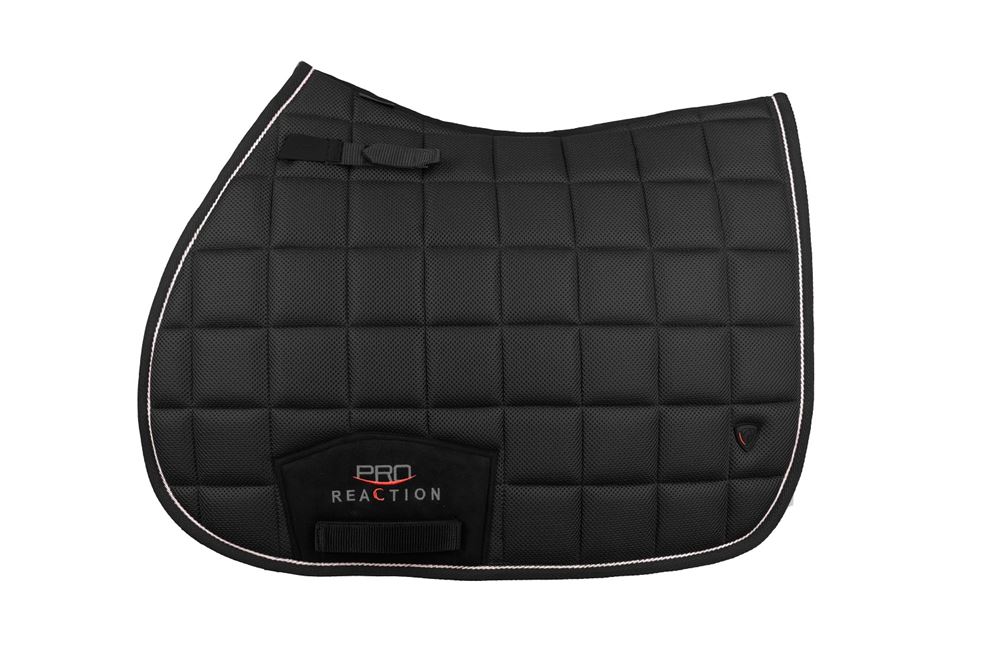 ProReaction 3D Mesh GP Saddle Pad by Hy Equestrian (Black)