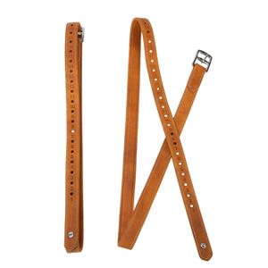 Shires Velociti Lusso Wrapped Stirrup Leathers (Tan)