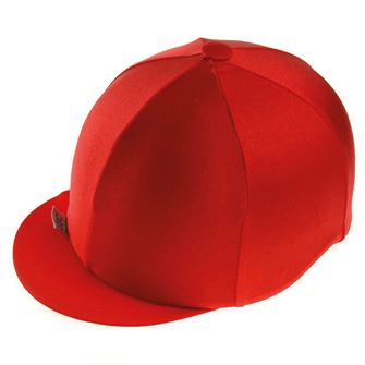 Capz Plain Cap Cover Lycra (Red) *Clearance*