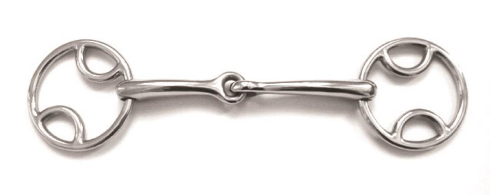 Shires Bevel Bit with Jointed Mouth