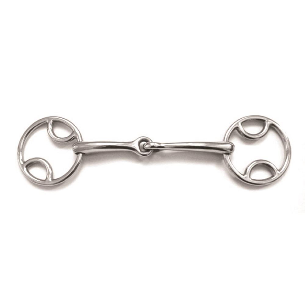 Shires Bevel Bit with Jointed Mouth