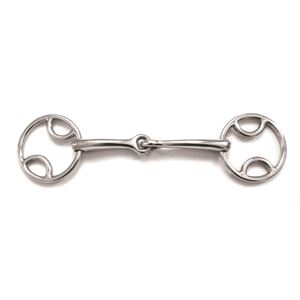 Shires Bevel Bit with Jointed Mouth