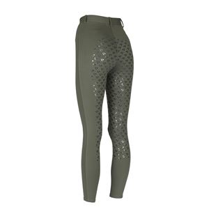 Shires Aubrion Albany Ladies Riding Tights (Deep Green)
