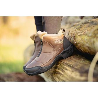 Hy Equestrian Cromford Short Zip Boots (Brown)