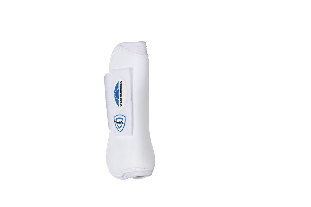 Weatherbeeta Tough-Tec Prime Open Front Boots (White)