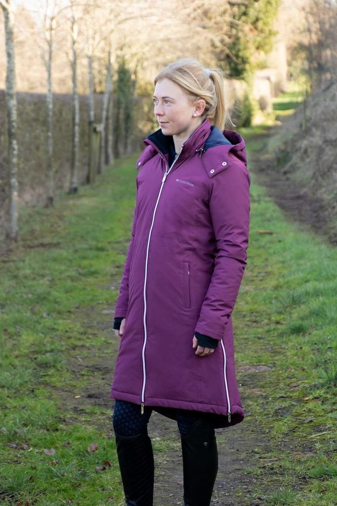 Hy Equestrian Synergy Guard Waterproof Coat (Fig/Navy)