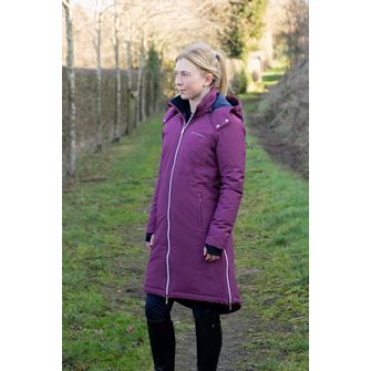 Hy Equestrian Synergy Guard Waterproof Coat (Fig/Navy)