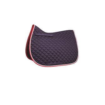 Hy Equestrian Splendid Showjump Saddle Pad (Navy/Red/White)