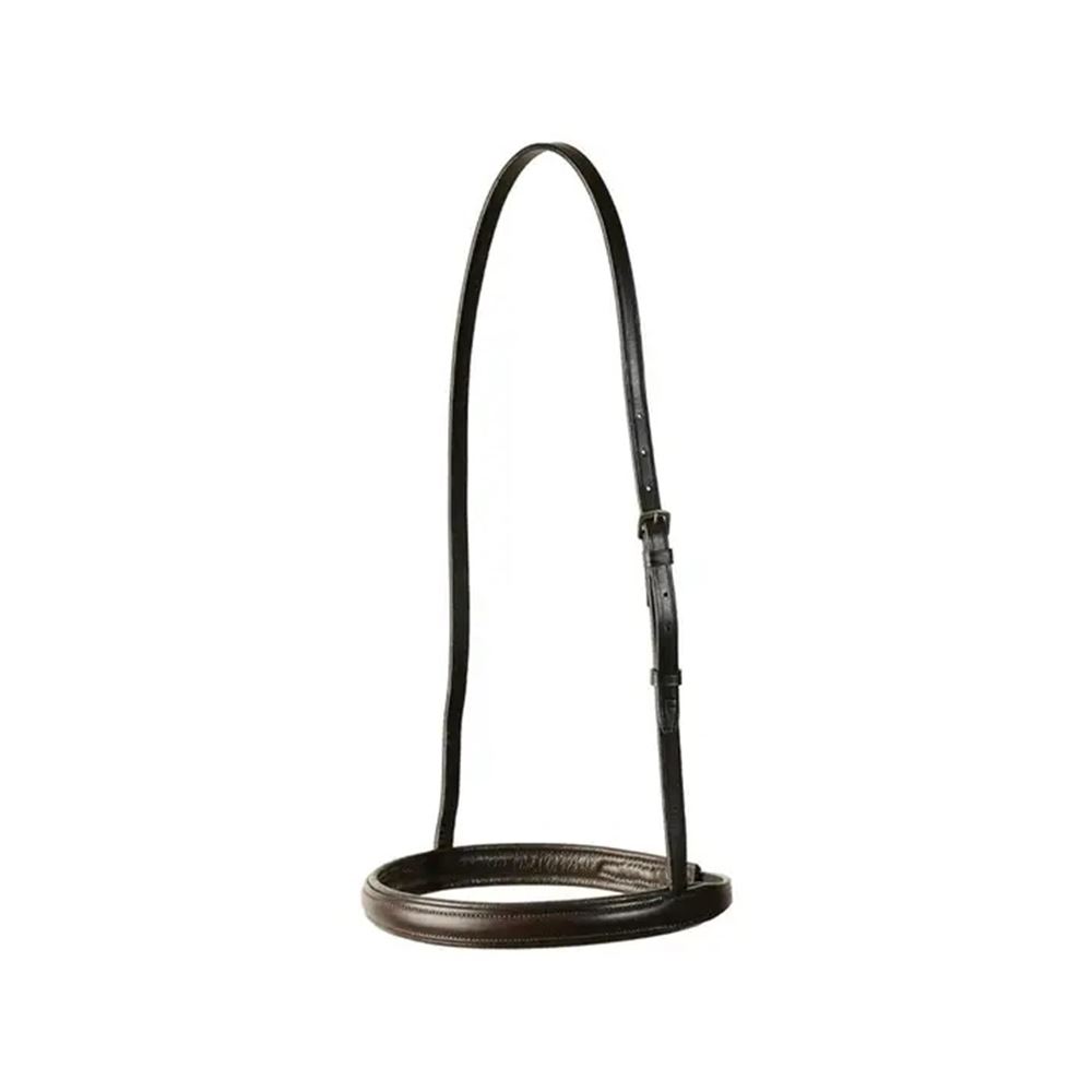 Kincade Classic Plain Raised Cavesson Noseband (Brown)
