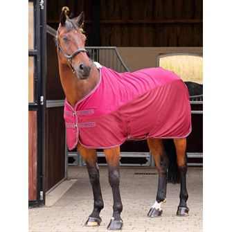 Shires Tempest Original Fleece/Mesh Cooler (Maroon)