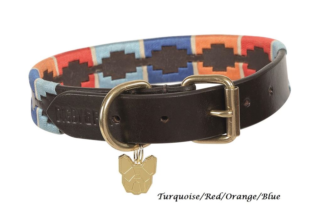 Shires Digby & Fox Drover Polo Dog Collar, XXXS - S