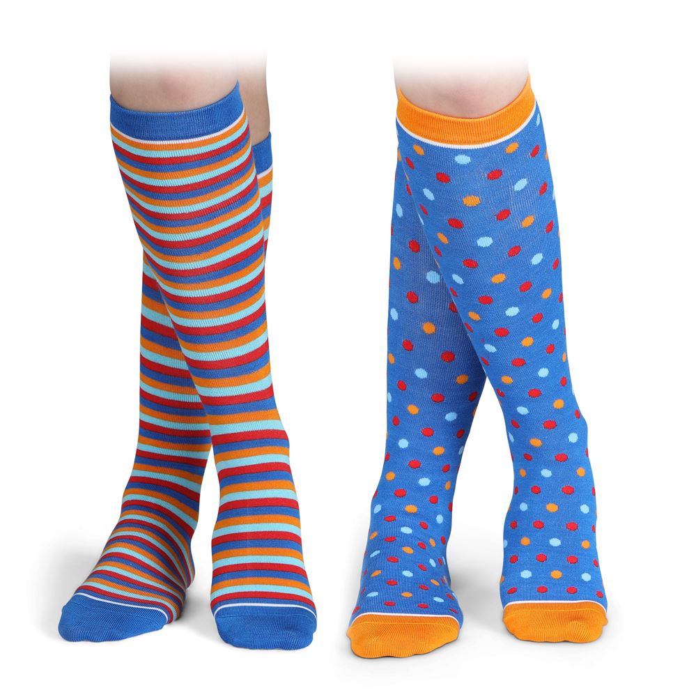 Shires Bamboo Socks - Child 2 Pack (Blue)