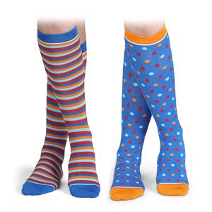 Shires Bamboo Socks - Child 2 Pack (Blue)