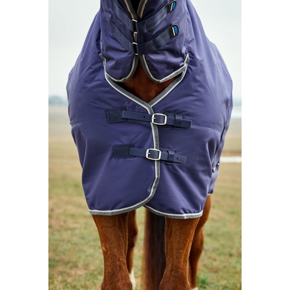 Weatherbeeta Comfitec Tyro Turnout Combo - 220g (Navy/Charcoal)