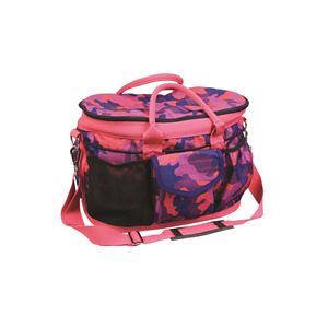 Hy Equestrian DynaForce Grooming Bag (Raspberry/Navy)