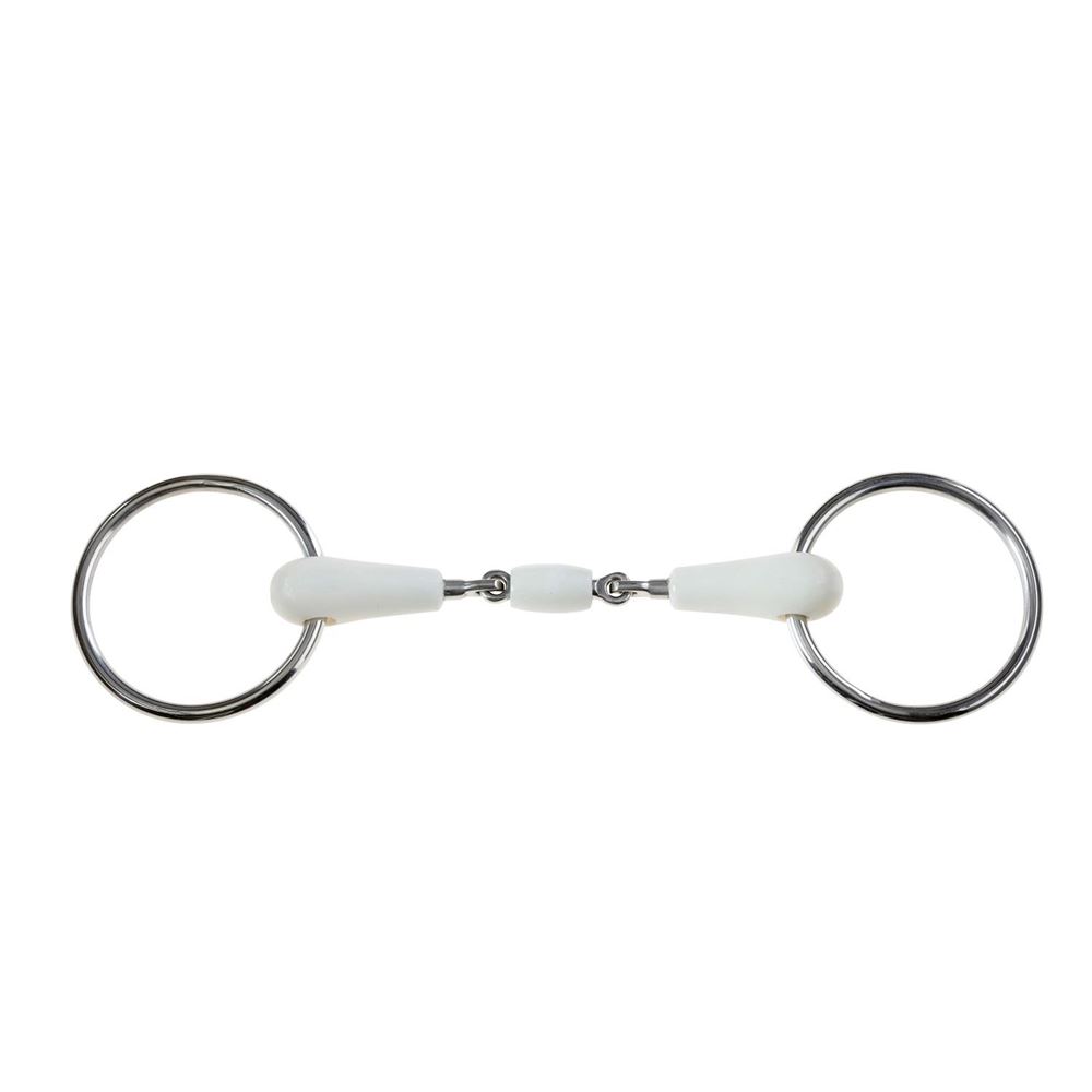 Korsteel Flexi Loose Ring Oval Link Snaffle Bit