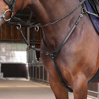 Shires Velociti LUSSO Elite Close Contact Breastplate (Black)