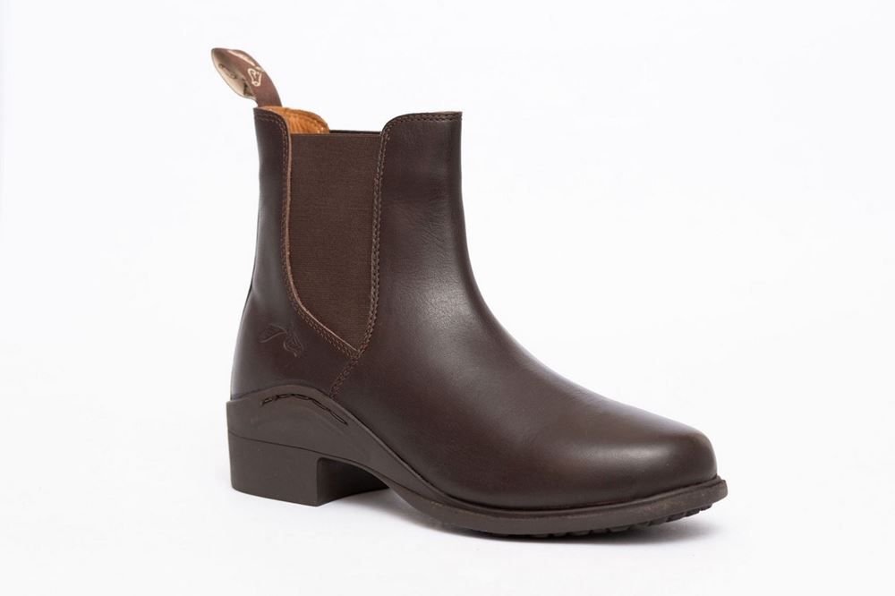 Gallop Childs Elegance Leather Jodhpur Boot (Brown)