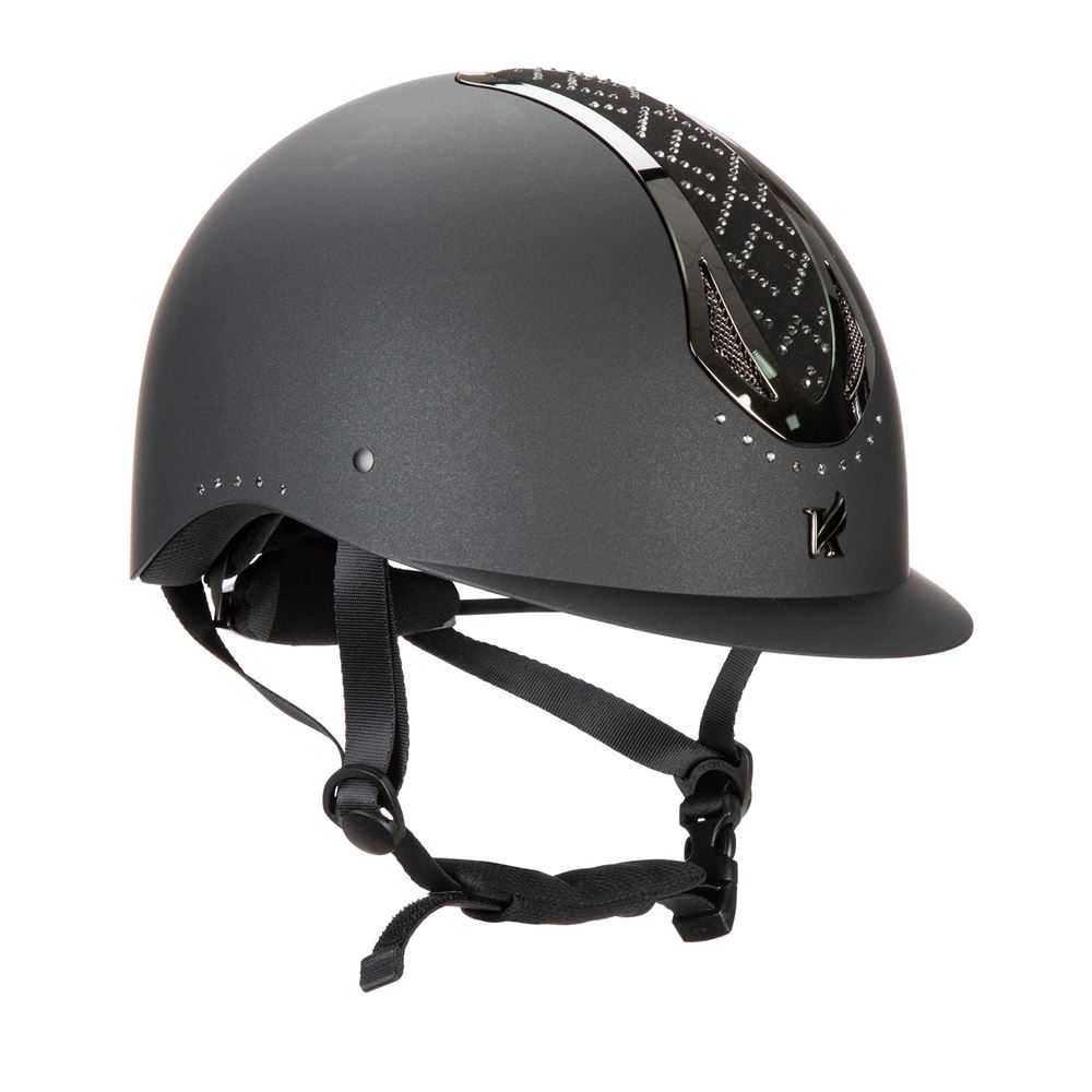 Shires Karben Sonic GXY Riding Hat - 49-54cm (Black)