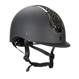 Shires Karben Sonic GXY Riding Hat - Sizes 55cm and above (Black)