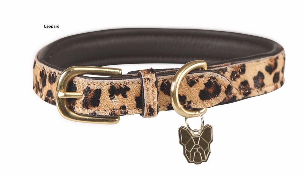 Shires Digby & Fox Cow Hair Dog Collar (XXXS)