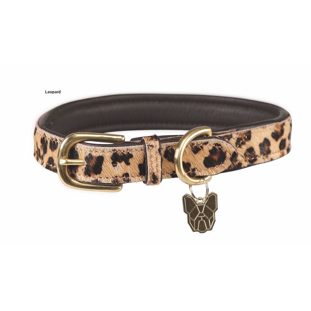 Shires Digby & Fox Cow Hair Dog Collar (XXXS)