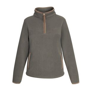 Shires Aubrion Core Ladies Half Zip Fleece (Green)