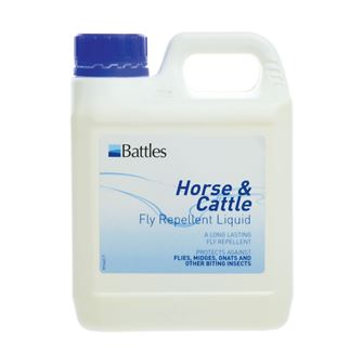 Battles Horse & Cattle Fly Repellent Liquid - 1 Litre