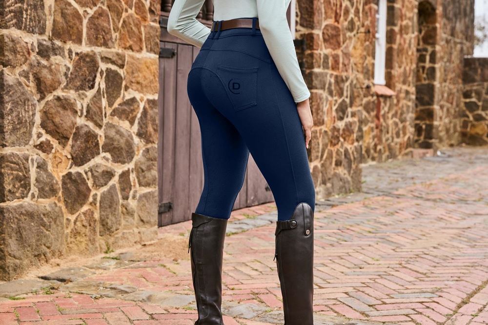 Dublin Cammy Comfort Twill Ladies Breeches (Naval Acadamy)