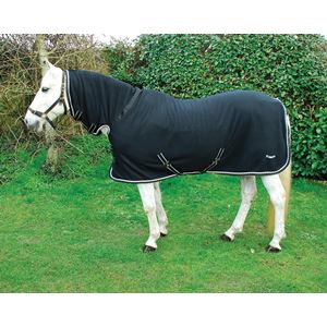 Rhinegold Full Neck Combo Fleece Rug (Black)