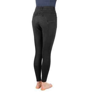 Hy Equestrian Elevate Denim Breeches (Black)