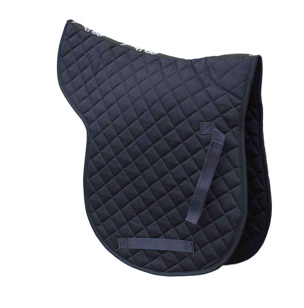 Rhinegold Cotton Quilted GP Numnah (Navy)