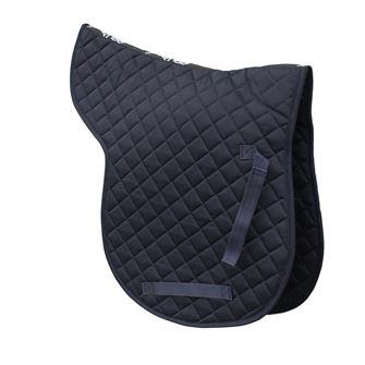 Rhinegold Cotton Quilted GP Numnah (Navy)
