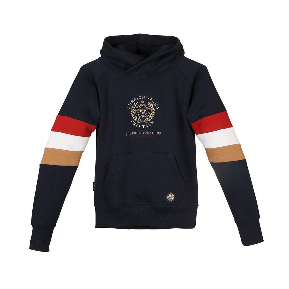 Shires Aubrion Team Hoodie - Young Rider (Navy)
