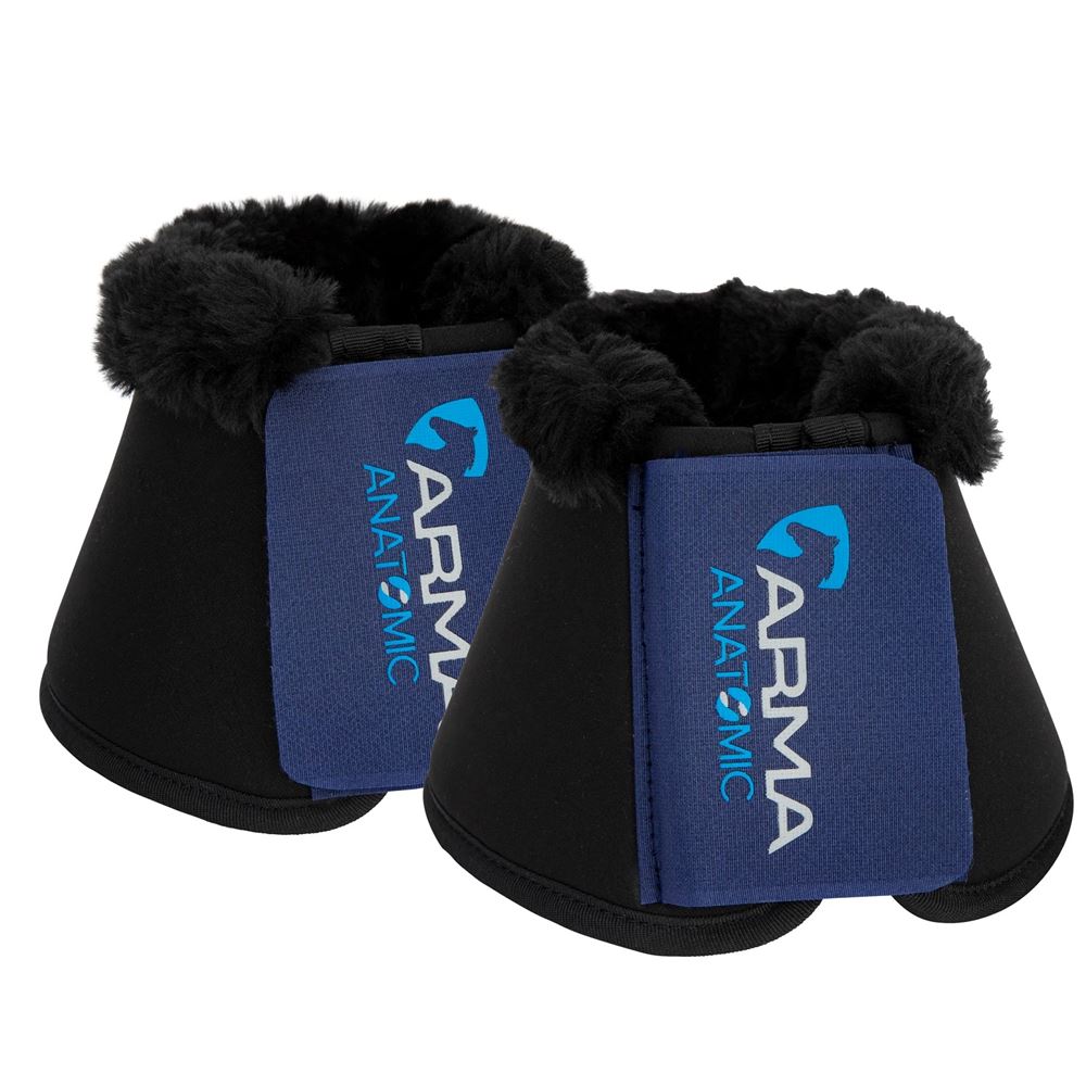 Shires ARMA SupaFleece Neoprene Over Reach Boots (Navy)