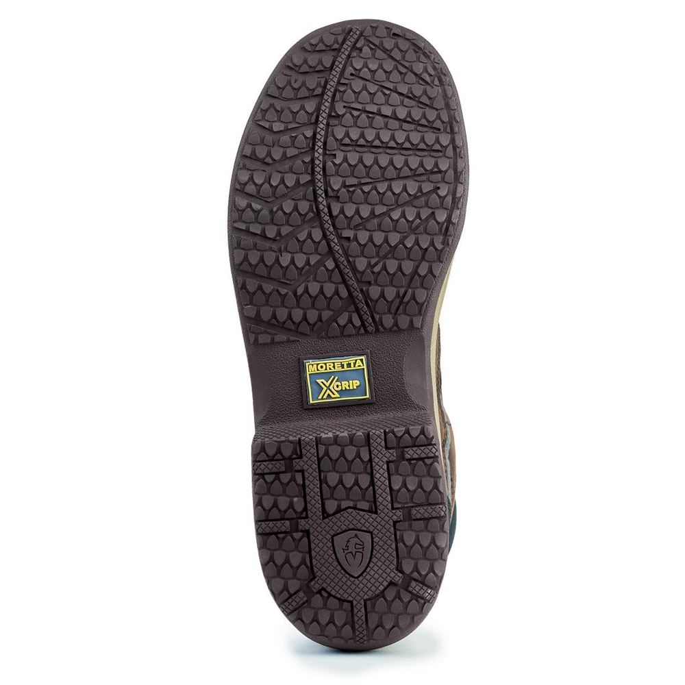 Shires Moretta Vittoria Zip Front Boots (Brown)