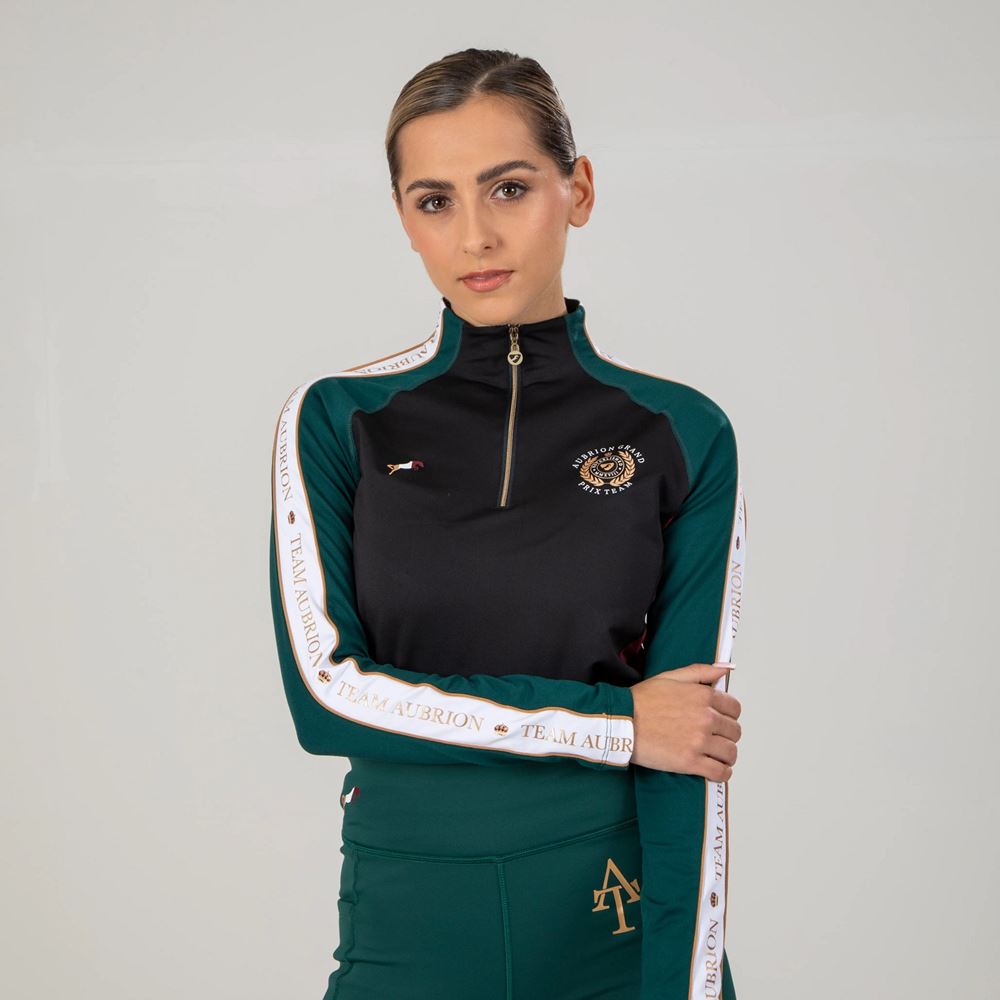 Shires Aubrion Team Winter Ladies Base Layer (Green)