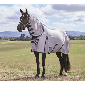 Weatherbeeta Comfitec Zephyr Fly Sheet Combo (Grey/Navy/Forest Green)