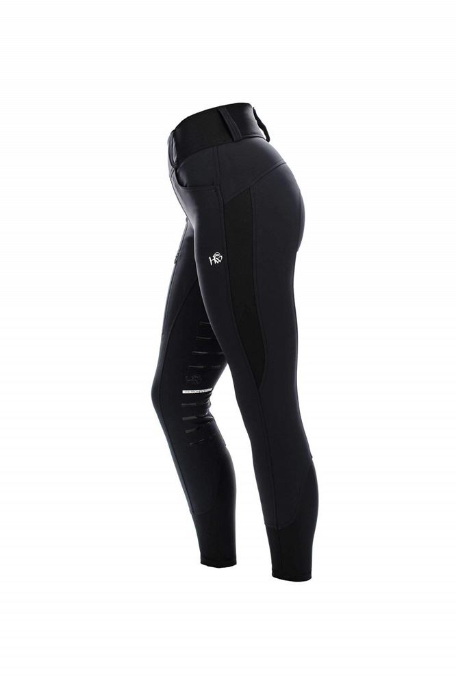 Horseware Ireland Hybrid Aqua Pull-Up Breeches (Black)