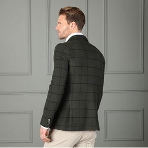 Shires Aubrion Saratoga Jacket - Gents (Dark Green Check)