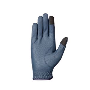 Hy Equestrian Sparkle Touch Riding Gloves (Navy)