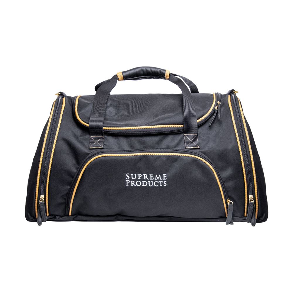 Supreme Products Pro Groom Show Kit Duffle Bag (Black/Gold)
