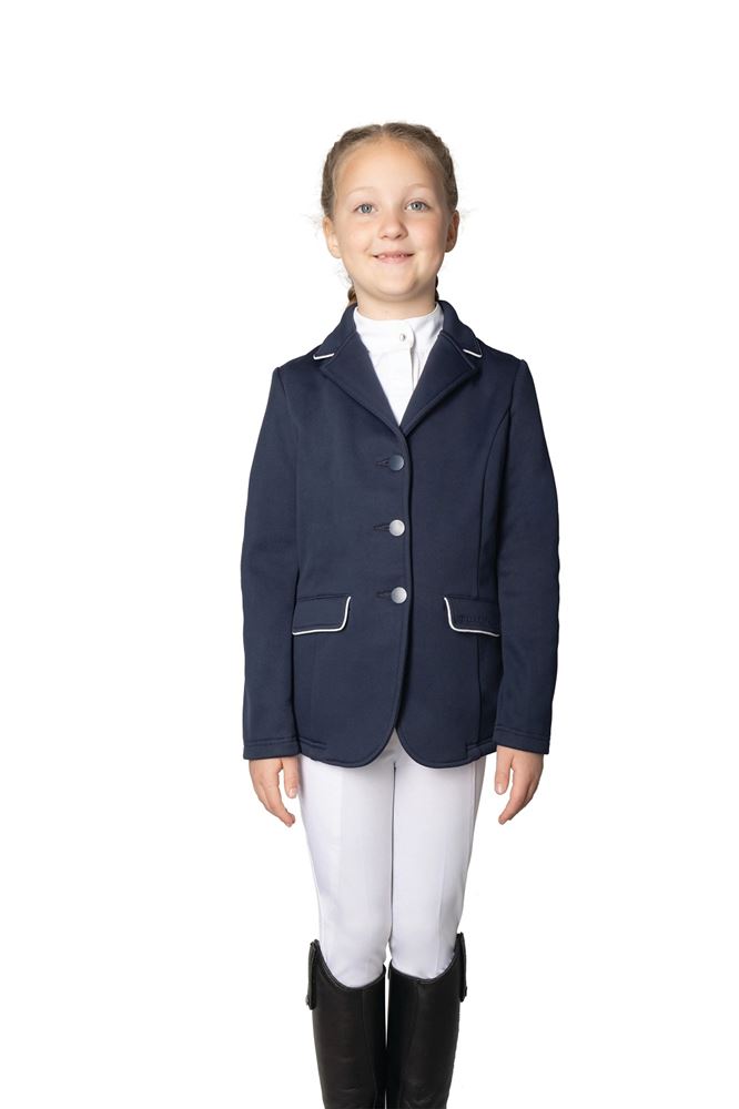 Hy Equestrian Children's Roanne Competition Jacket (Navy)