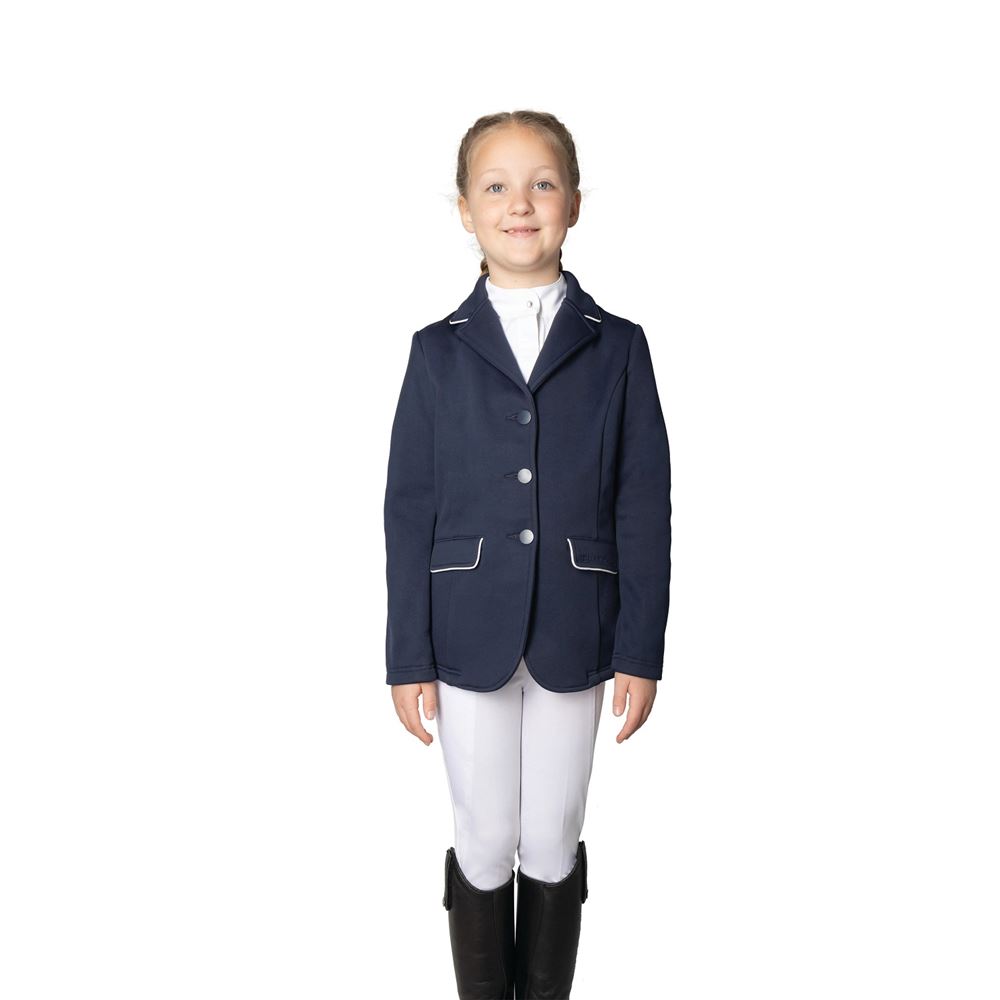 Hy Equestrian Children's Roanne Competition Jacket (Navy)